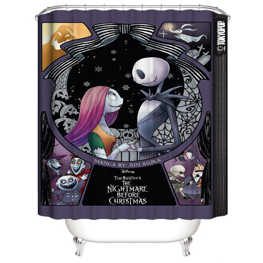 Halloween Puppet Fabric Shower Curtains-STYLEGOING
