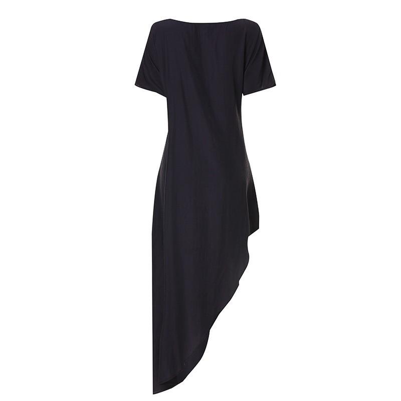 Sexy Summer Short Sleeves Tunic Blouses-STYLEGOING