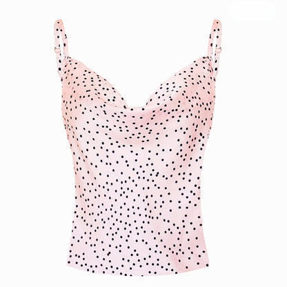 Sexy Chiffon Spagetti Straps Women Crop Tops