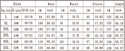 Fashion Plus Sizes Evening Party Long Dresses for Women