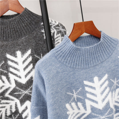 Merry Christmas Knitted Women Sweaters