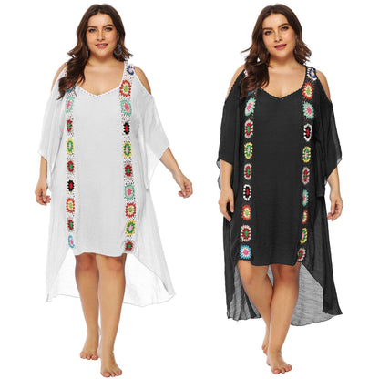 Plus Sizes Beach Bikini Cover Ups-STYLEGOING