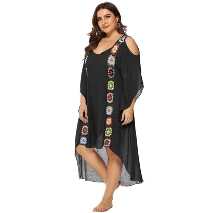 Plus Sizes Beach Bikini Cover Ups-STYLEGOING
