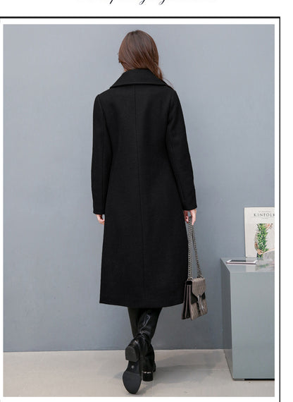 Fashion Women Winter Long Overcoat