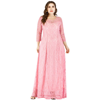Plus Sizes Lace Evening Party Dresses for Women