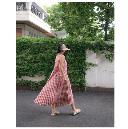 Sweet Sleeveless Summer Long Dresses