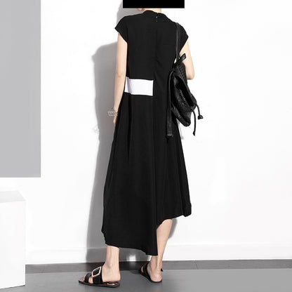 Designed Summer Irregular Women Midi Dresses