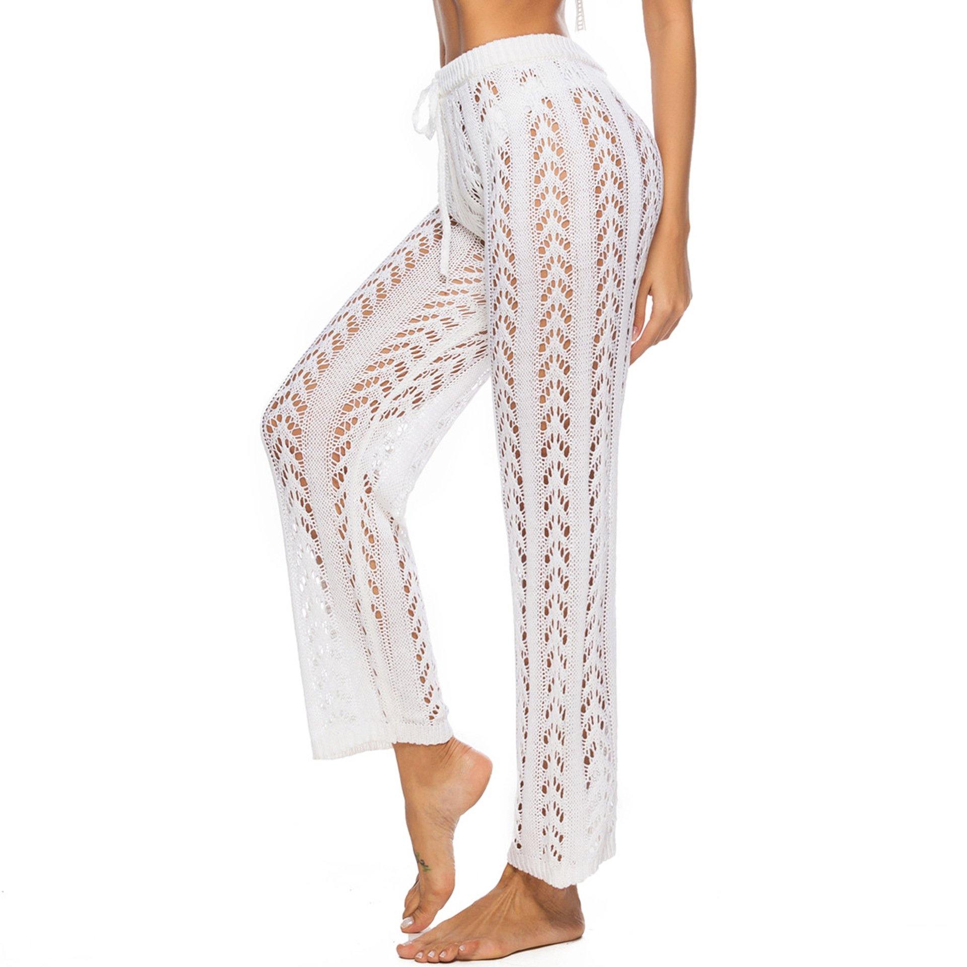 Sexy Summer Holiday Knitting Long Pants-STYLEGOING
