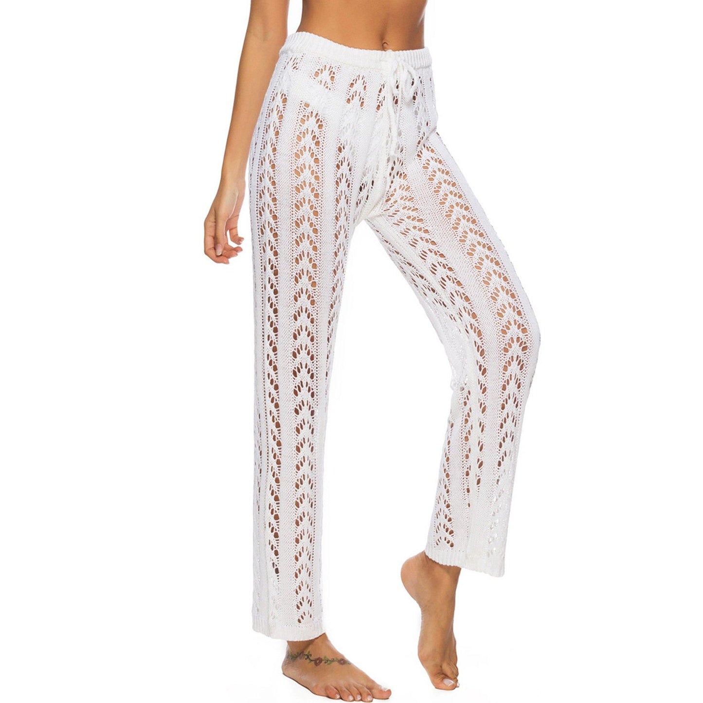 Sexy Summer Holiday Knitting Long Pants-STYLEGOING