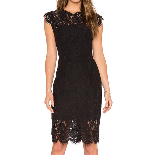Sexy Lace Sleeveless Bodycon Sheathe Mini Dresses