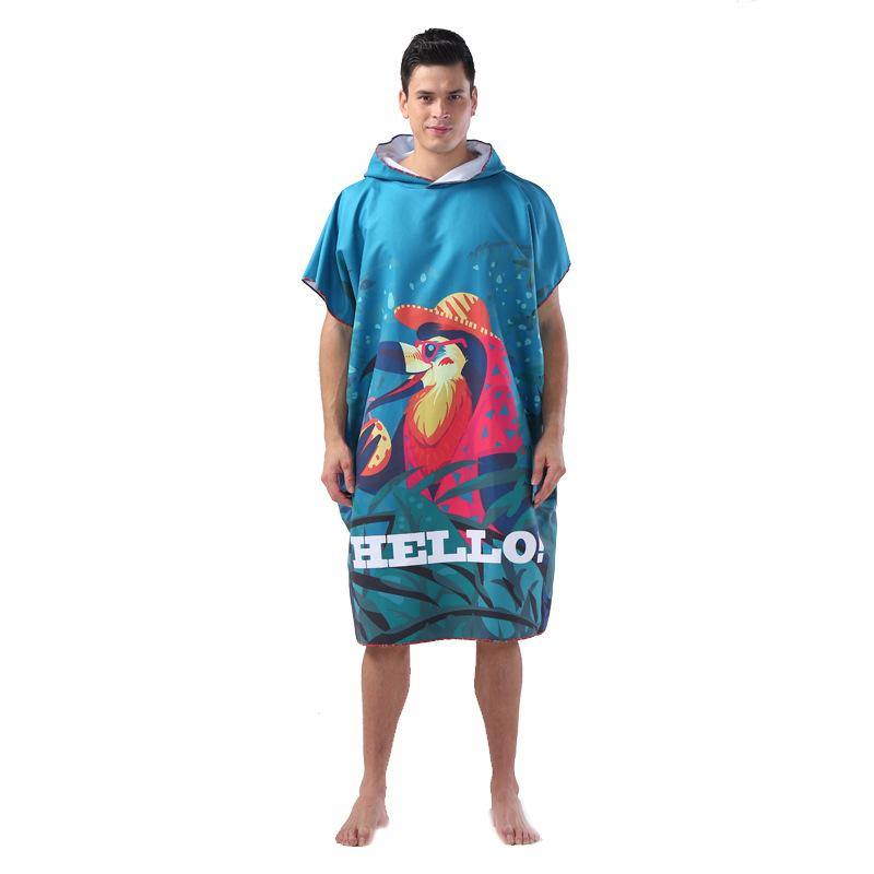 Fashion Fast Drying Cloak Adult Beach Towel-STYLEGOING