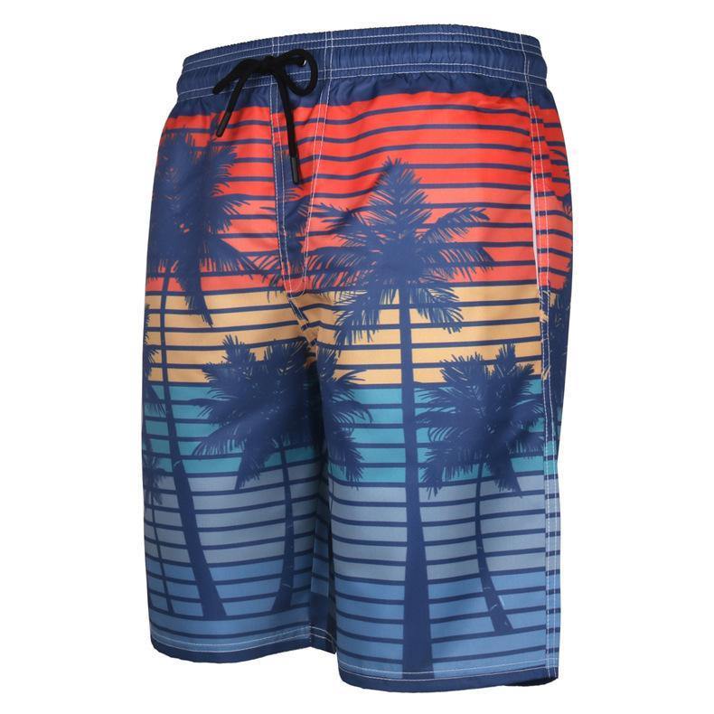 Men's Summer Beach 3D Pint Quick Dry Shorts-STYLEGOING