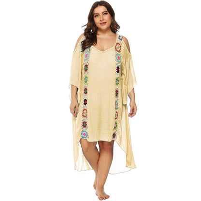 Plus Sizes Beach Bikini Cover Ups-STYLEGOING