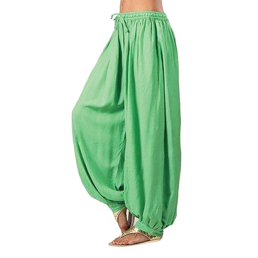 Casual Women Plus Sizes Wide Leg Pants