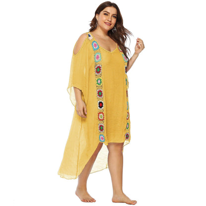 Plus Sizes Beach Bikini Cover Ups-STYLEGOING