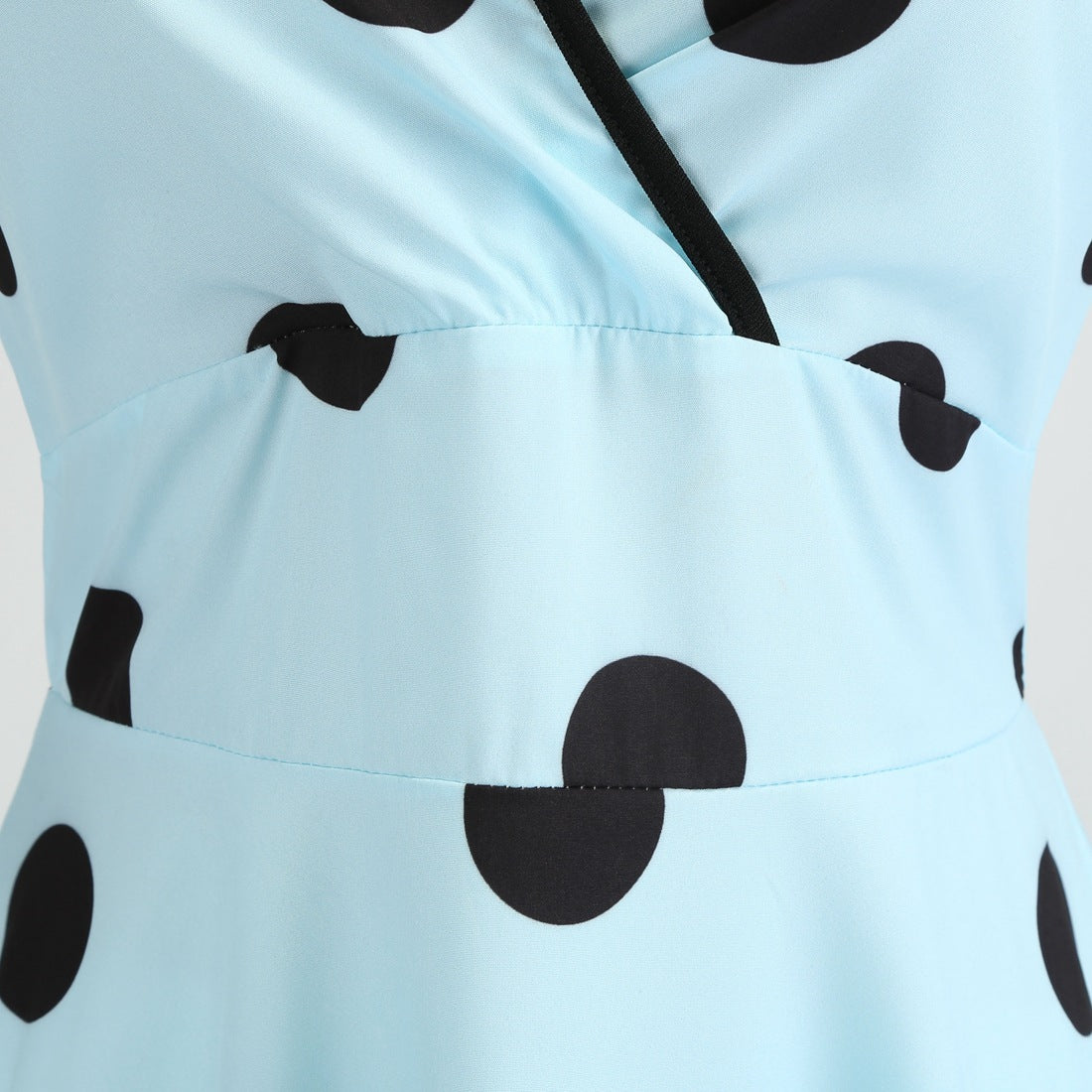 Summer Sleeveless Polka Dot Dresses