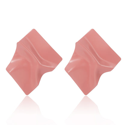 Fashoin Geometry Patter Candy Color Earrings