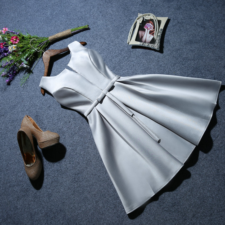 Elegant women short party dresses/Bridemaid Dresses
