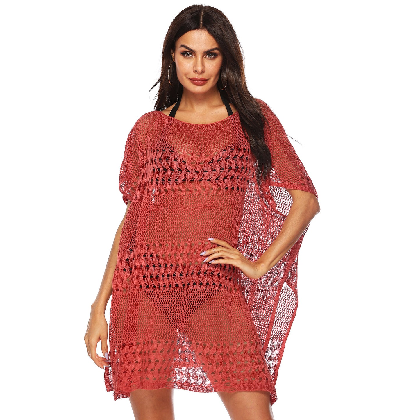 Sexy See Through Summer Beach Bikini Cover Ups