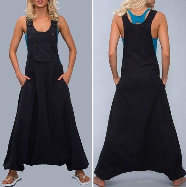 Women Casaul Linen Jumpsuits-STYLEGOING