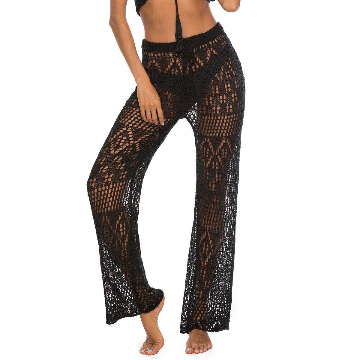 Sexy Women See Through Beach Pants-STYLEGOING