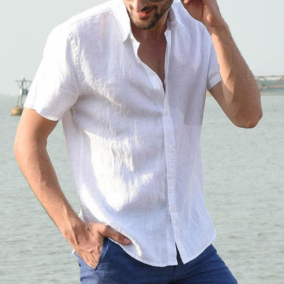 Men Plus Sizes Summer Short Sleeves T-shirts-STYLEGOING