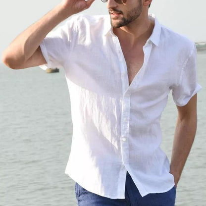 Men Plus Sizes Summer Short Sleeves T-shirts-STYLEGOING