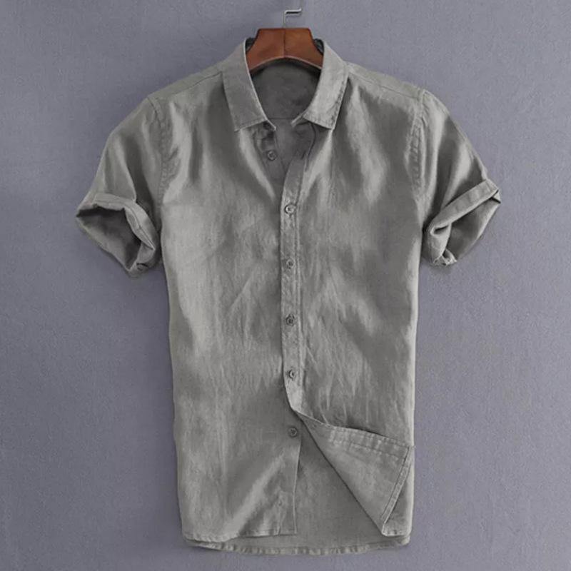 Men Plus Sizes Summer Short Sleeves T-shirts-STYLEGOING