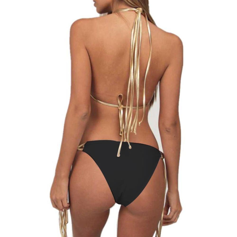 Sexy Backless Bikni Swimsuits-STYLEGOING