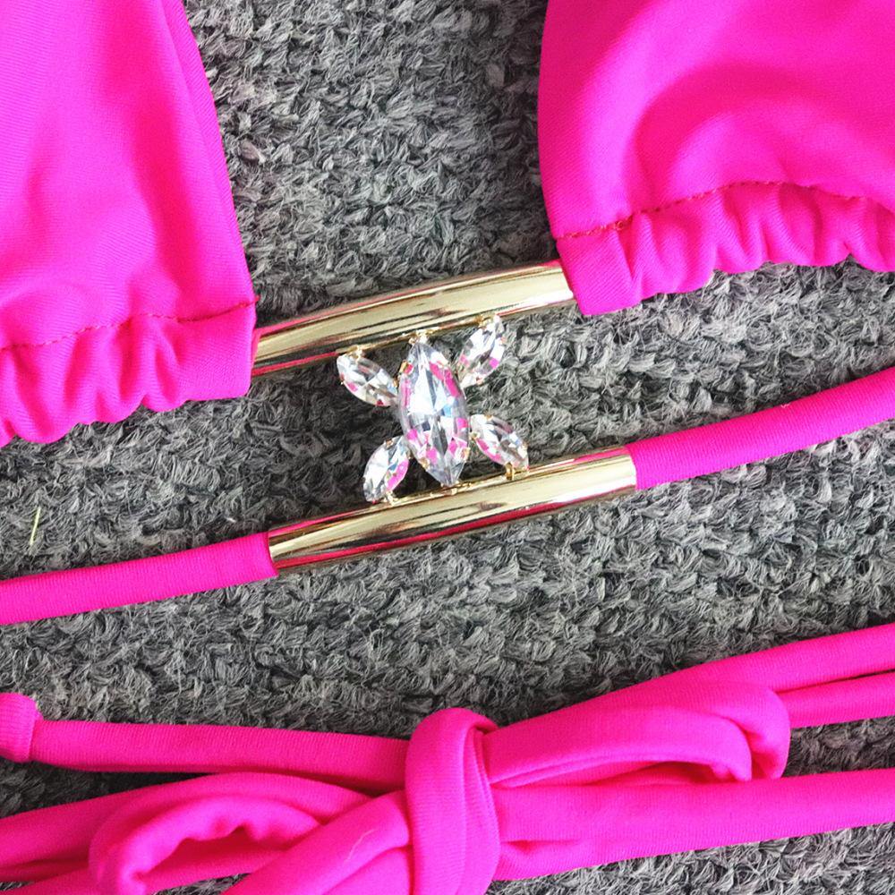Sexy Rhinestone Summer Beach Bikini-STYLEGOING