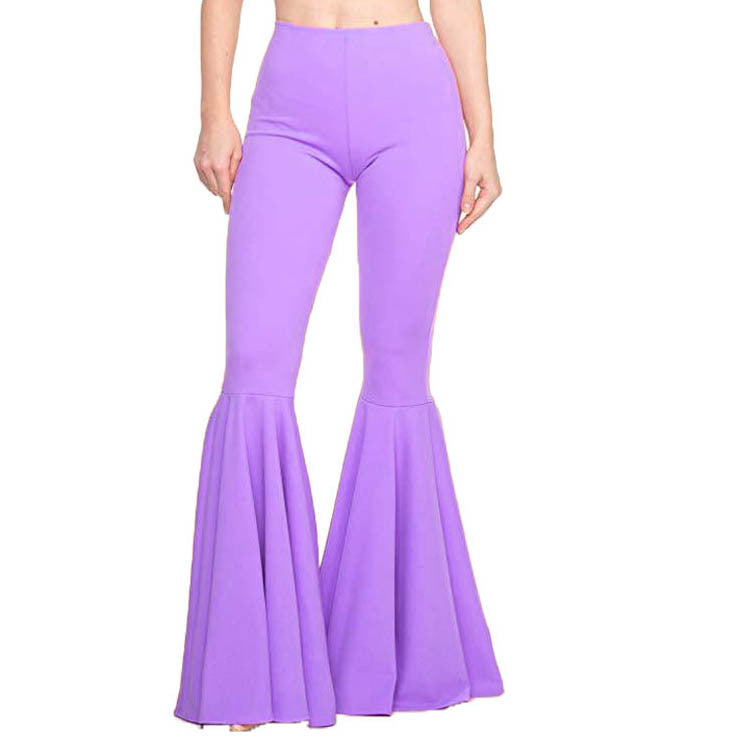 Sexy High Waist Mermaid Trumpet Women Pants