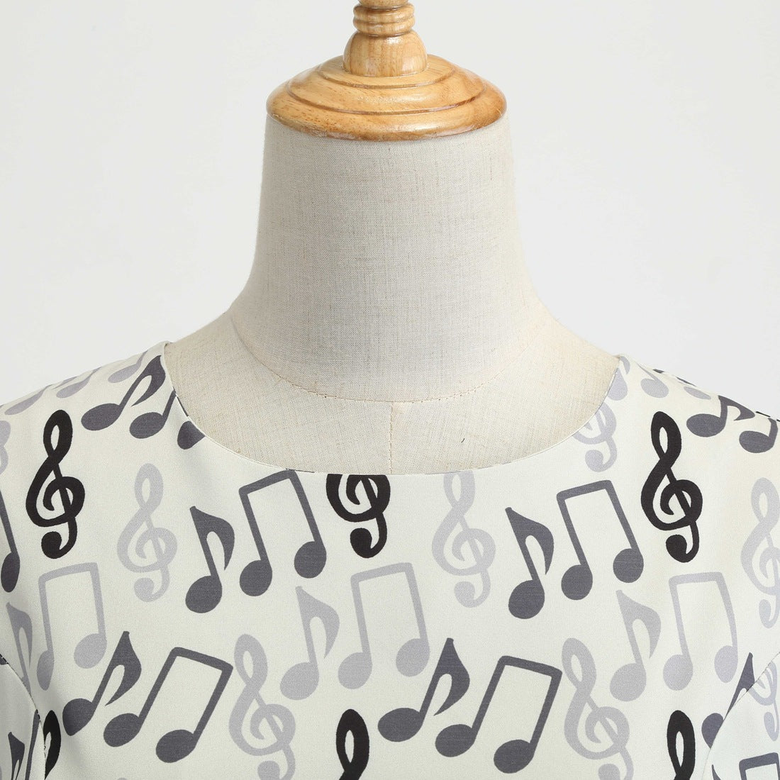 Vintage Music Note Dresses for Women