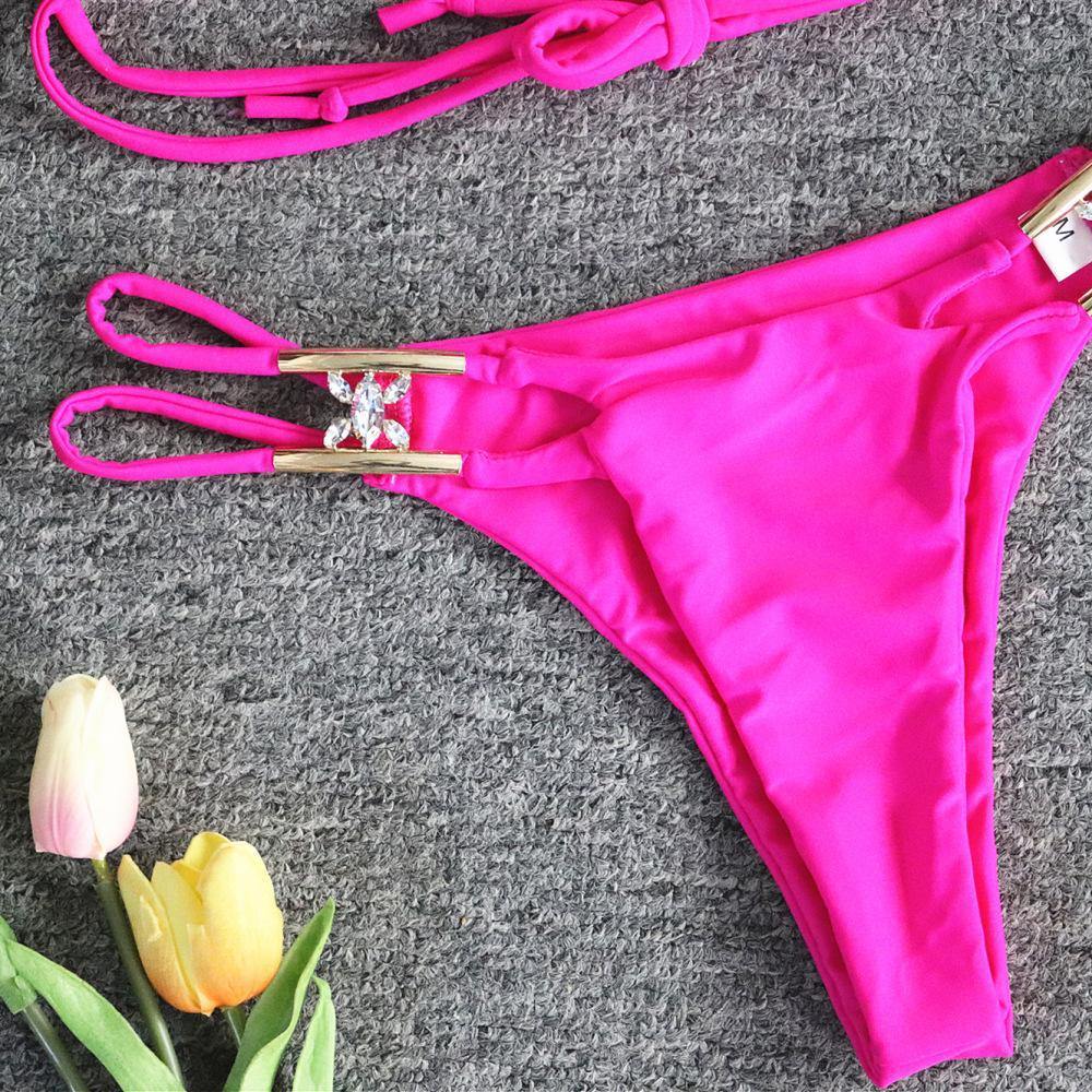 Sexy Rhinestone Summer Beach Bikini-STYLEGOING