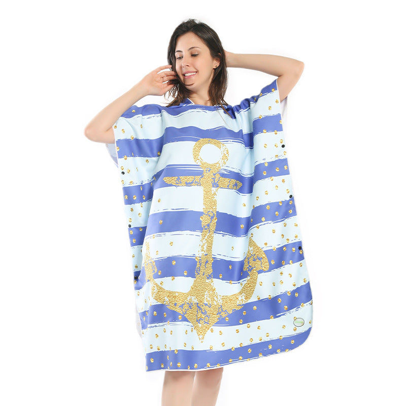 Summer Beach Fast Drying Velvet Rompers