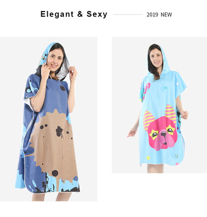 Summer Beach Fast Drying Velvet Rompers