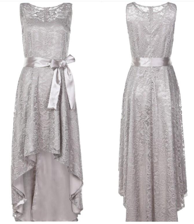Sexy Sleeveless Plus Size Lace Dresses-STYLEGOING