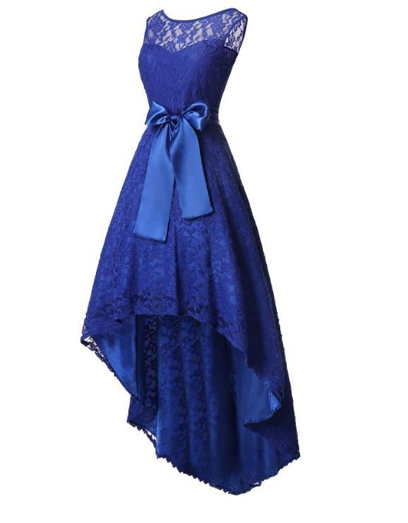 Sexy Sleeveless Plus Size Lace Dresses-STYLEGOING