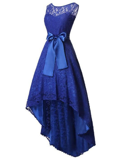 Sexy Sleeveless Plus Size Lace Dresses-STYLEGOING