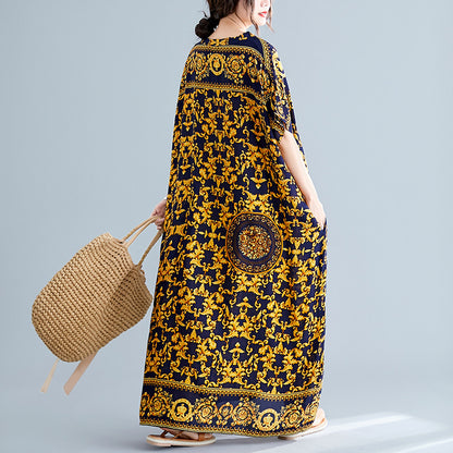 Vintage Plus Sizes Women Long Dresses