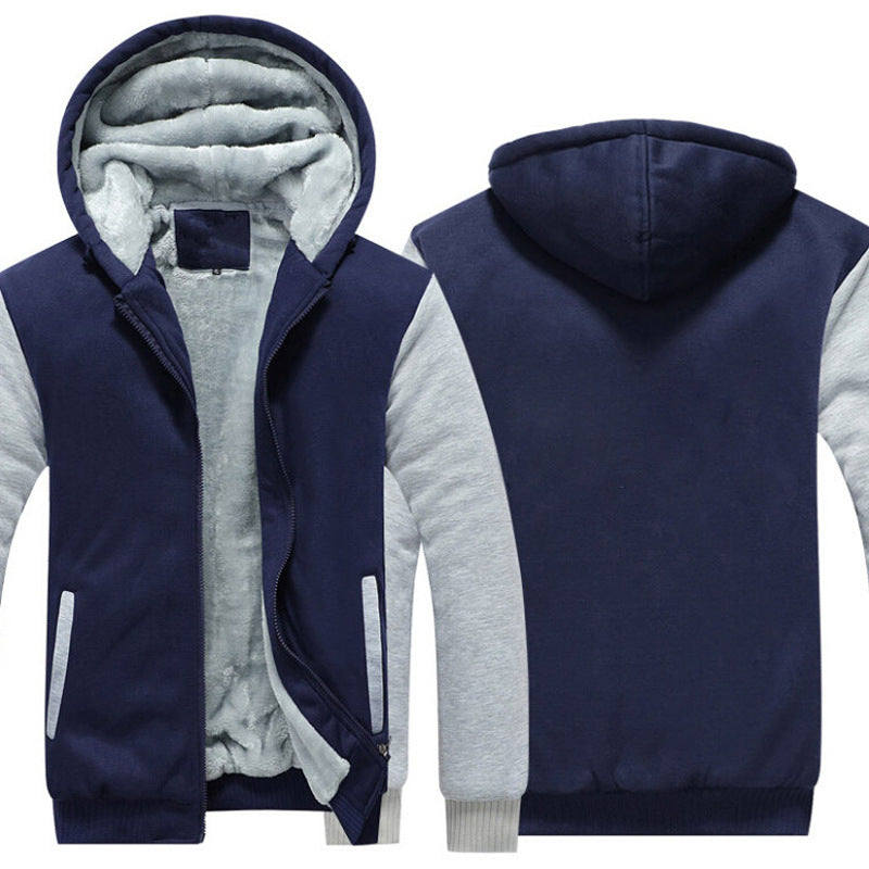 Casual Plus Sizes Men's Cotton Overcoat