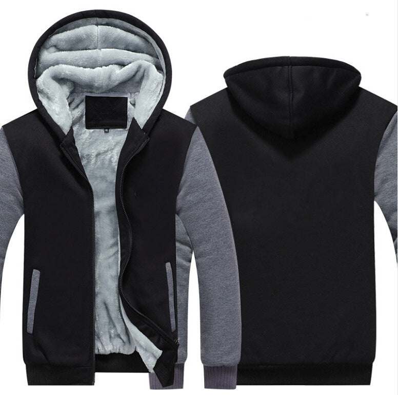 Casual Plus Sizes Men's Cotton Overcoat
