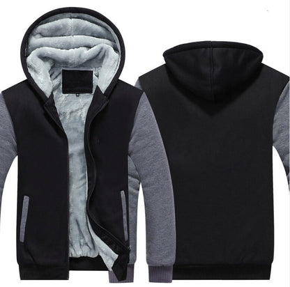 Casual Plus Sizes Men's Cotton Overcoat