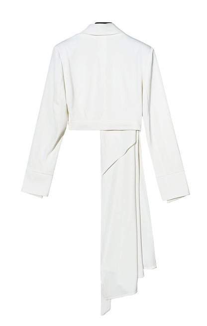 Romantic Designed Irregular Blazer Tops