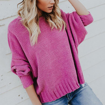 Women Backless Lace Up Sweaters-STYLEGOING