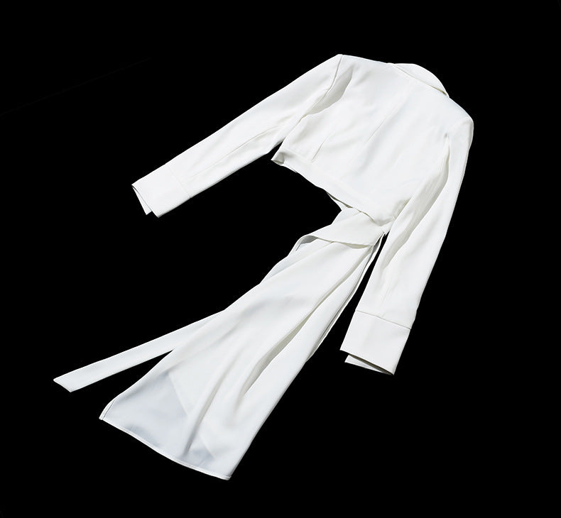 Romantic Designed Irregular Blazer Tops