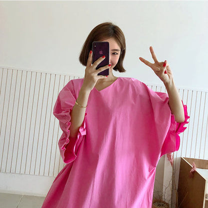 Summer Lovely Casual Plus Sizes Long Dresses