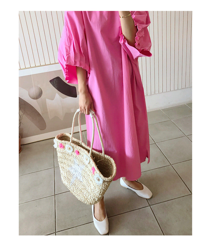 Summer Lovely Casual Plus Sizes Long Dresses