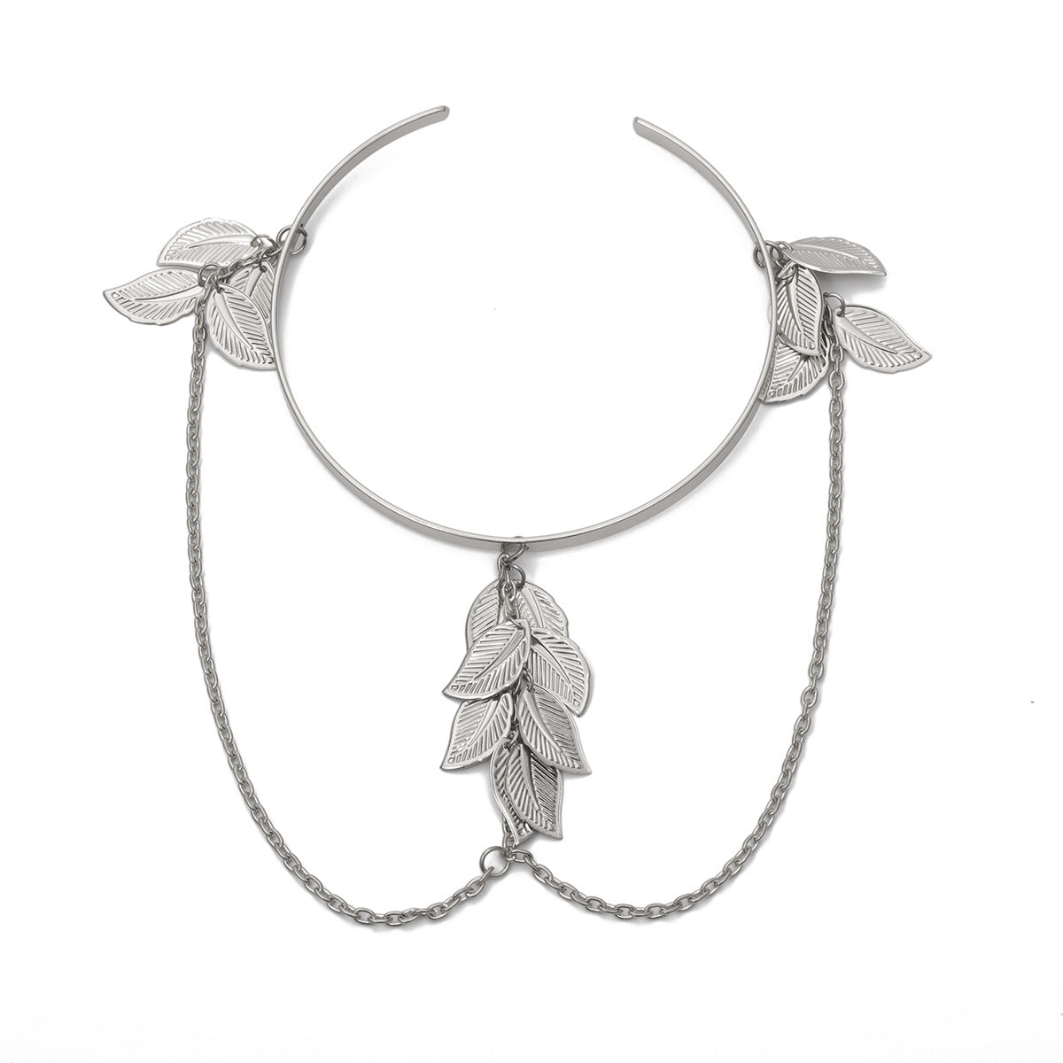 Fashion U Shape Leaf Designed Adjustable Arm Chains