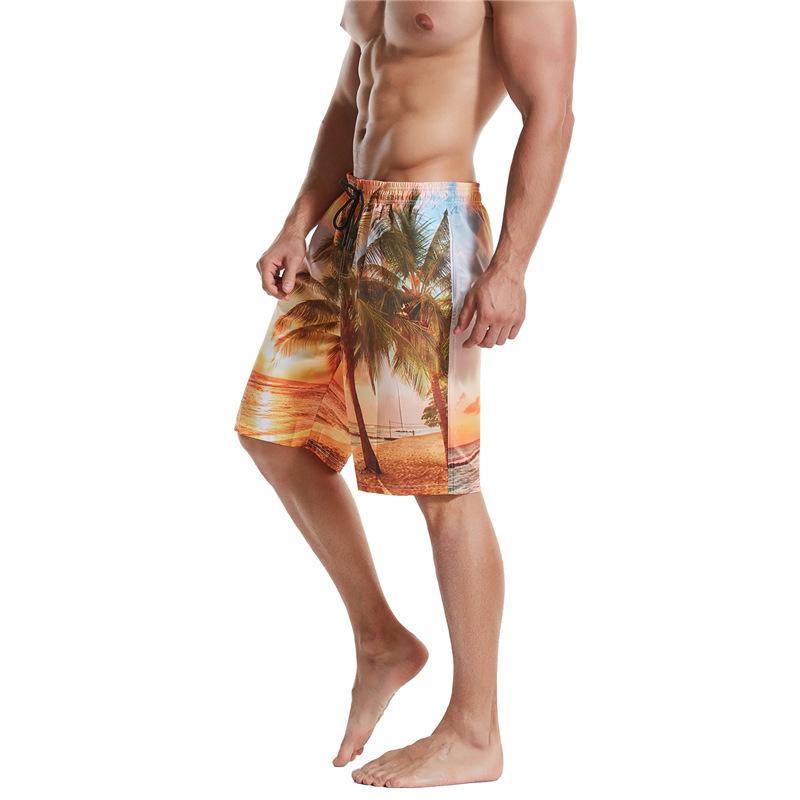 Men's Sumer Beach Quick Dry Clorful Shorts-STYLEGOING