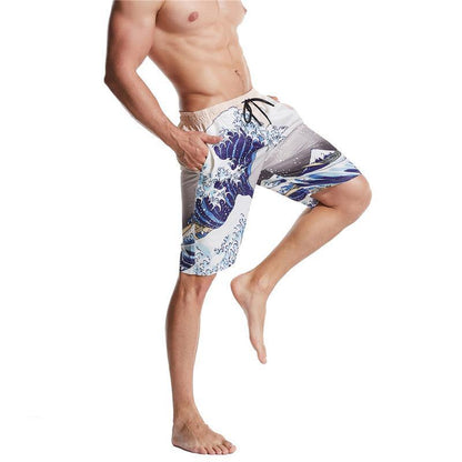 Summer Plus Size Quick Dry Beach Pants-STYLEGOING